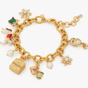 KATE SPADE Winter Wonderland Charm Bracelet
